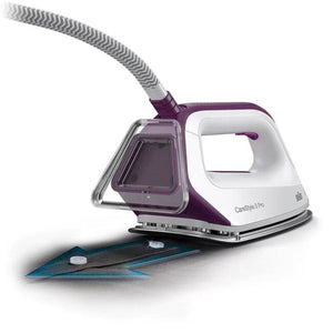 Steam generator Braun CareStyle 3 Pro IS3155VI, 2400W, 6.5 bar, Variable steam 125 g/min, Steam jet 430 g/min, Tank 2 l, EloxalPlus plate, FreeGlide 3D technology, White/Violet