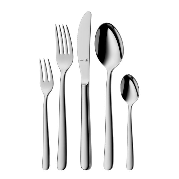 WMF Kult Plus cutlery set, Stainless steel, 66 pieces, Silver