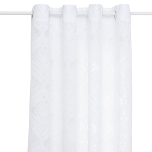 Sheer Lazi 140 x 240 cm Wild Romance white