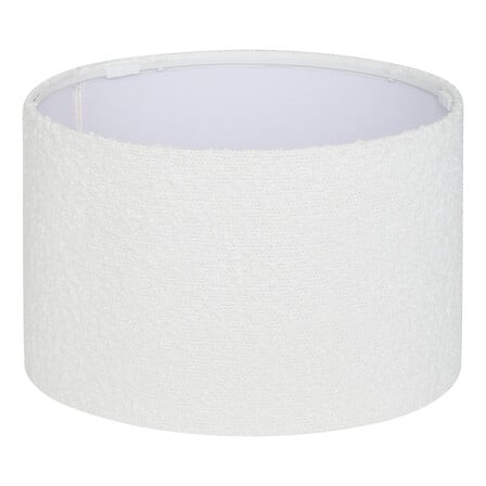 Абажур atmosphera Beline, Бял, Букле, Ø30 cm