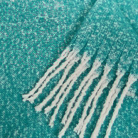 Декоративно одеяло atmosphera Flow, Мохер, 130x180 cm