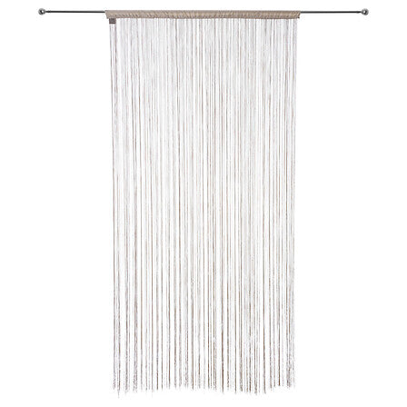 String curtain 90 x 200 cm linen-coloured