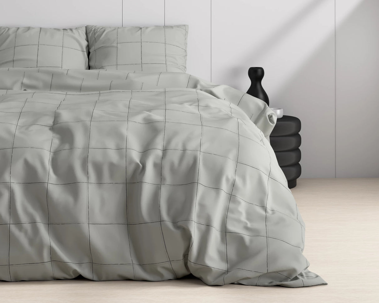 Dreamhouse Deep check Gray blanket, 200 x 220 cm