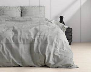 Dreamhouse Deep check Gray blanket, 200 x 220 cm