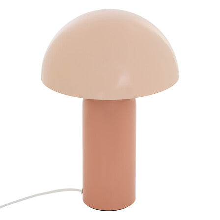 Настолна лампа atmosphera Lito, Двуцветна, Метал, Розова, 37 cm