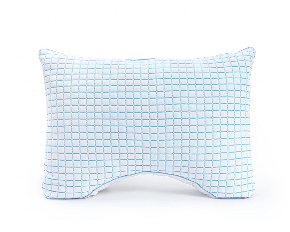 Dreamhouse 3D Blue Cell Tech Pillow, Microheat, Neck Support, 45 x 65 cm