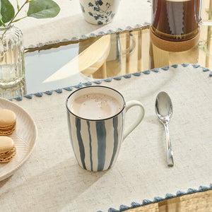 Чаша за кафе Secret De Gourmet Umami Stripe, 310 мл