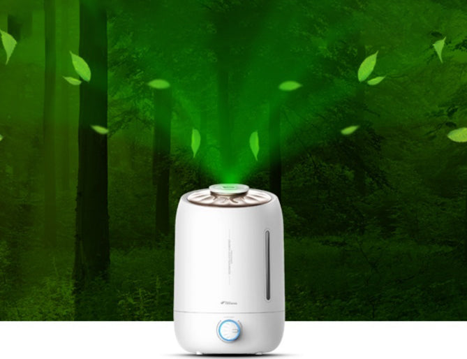 Air purifier Deerma F500, 25W, Capacity 5 l, 300 ml/h, Silent, Aromatherapy White