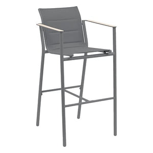 Bar armchair Oxyana graphite