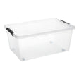 Кутия за съхранение 5five Clip'n Box, Прозрачна, 40L