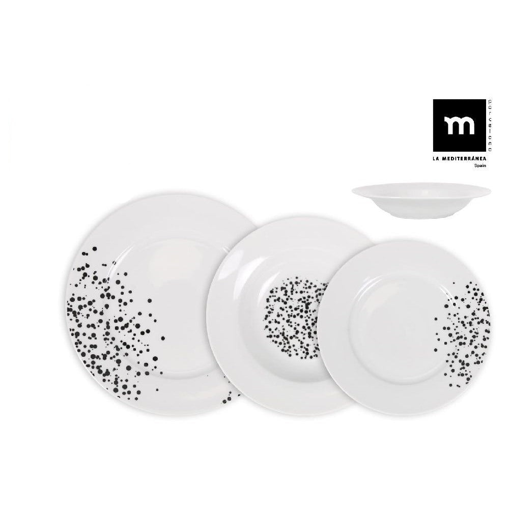 Dining set LA MEDITERRANEA Motes, 18 pieces, porcelain