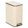 Кош за боклук с педал 5five Delta Slim, Метал, 20L, Глина