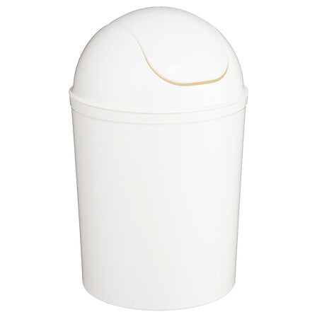 Кош за отпадъци 5five, Полипропилен, 7L, Бял