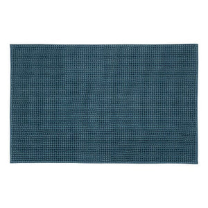 Мини килимче за баня 5five Colors, Шенил, 50 x 80 cm, Синьо