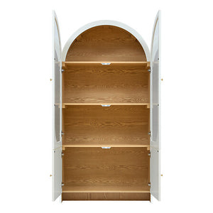 Шкаф с витрина atmosphera Bloomy, 4 врати, 180 cm, MDF
