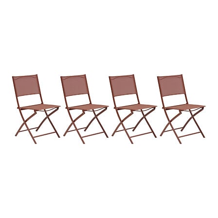Modula folding chair mahogany mahogany