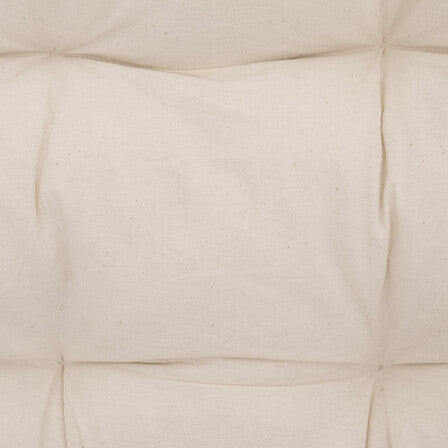 Двуместен диван atmosphera Neta, Ратан, Бял, 110x68x77 cm