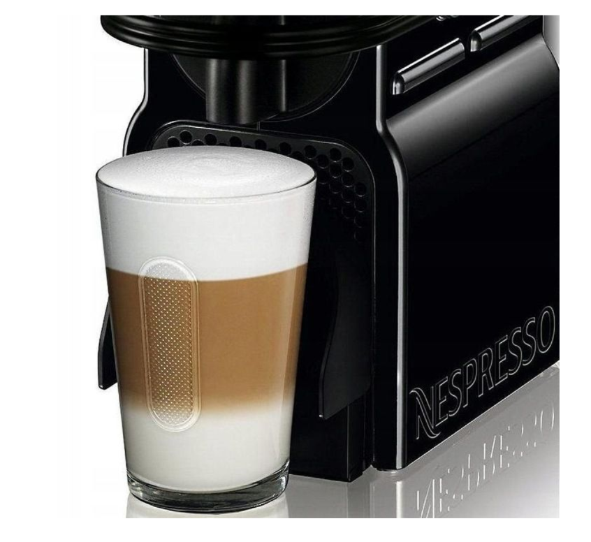 Кафемашина DeLonghi Nespresso Inissia EN80B, 0,8 л, 1260 W, 19 бара, Капсули, Черен