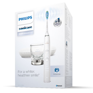 Ел. четка Philips Sonicare DiamondClean HX9911/27, 62 000 осц./мин, 4 режима, 3 нива, Бял