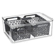 Кутия за хладилник 5five Tidy Fridge, PET, Сива, 32.5 x 22.5 cm