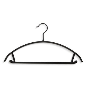 Комплект 3 закачалки 5five Hang'clip, 41 cm, Черен