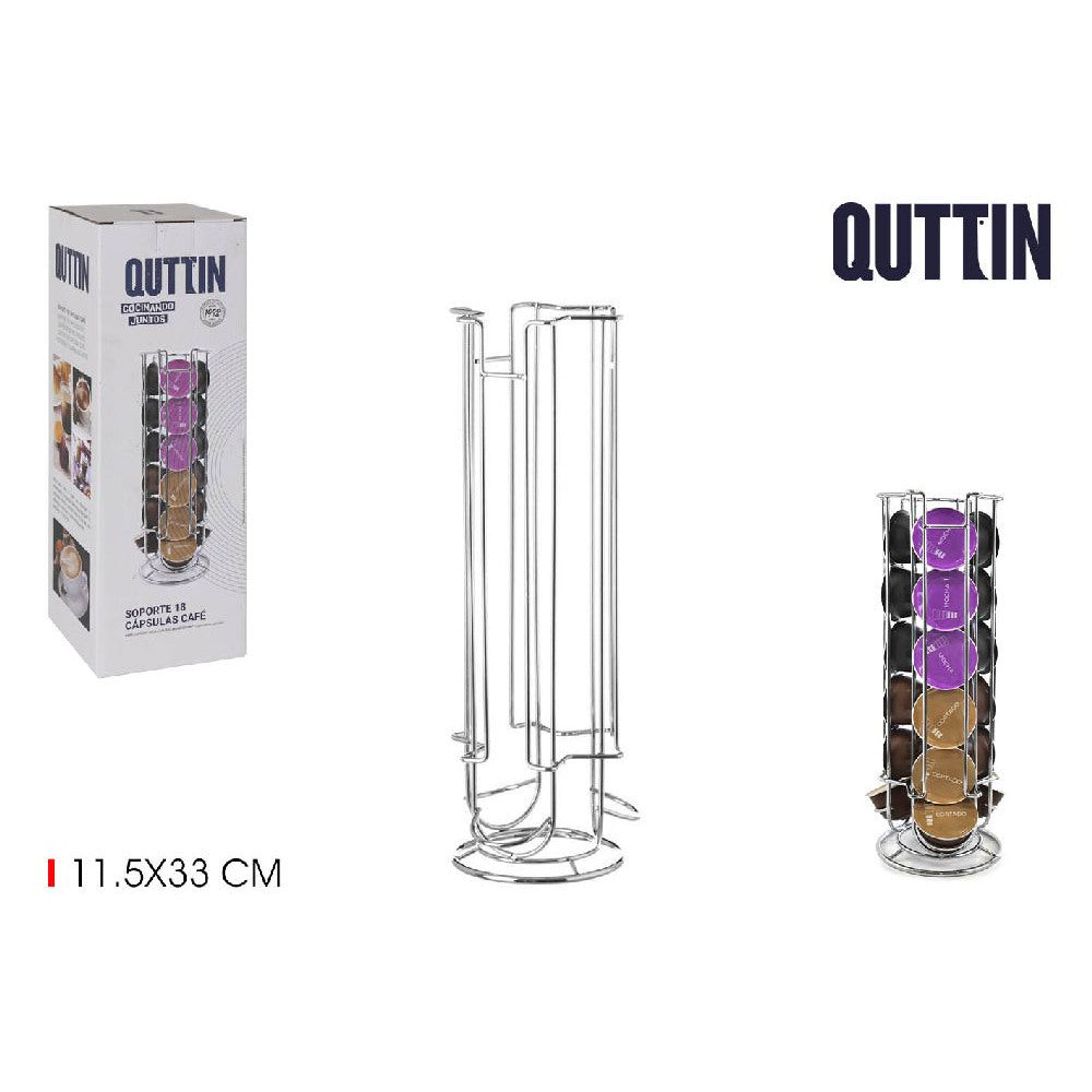 Stand for coffee capsules Quttin, 18 capsules