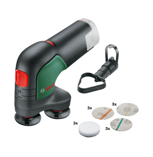 Акумулаторна дискова машина за шлайфане и полиране Bosch EasyCurvSander 12, 3 диска, 12V, Без батерия