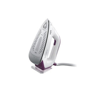 Парогенератор Braun CareStyle 3 Pro IS3155VI, 2400W, 6,5 бара, Променлива пара 125 г/мин, Парна струя 430 г/мин, Резервоар 2 л, Плоча EloxalPlus, Технология FreeGlide 3D, White/Violet