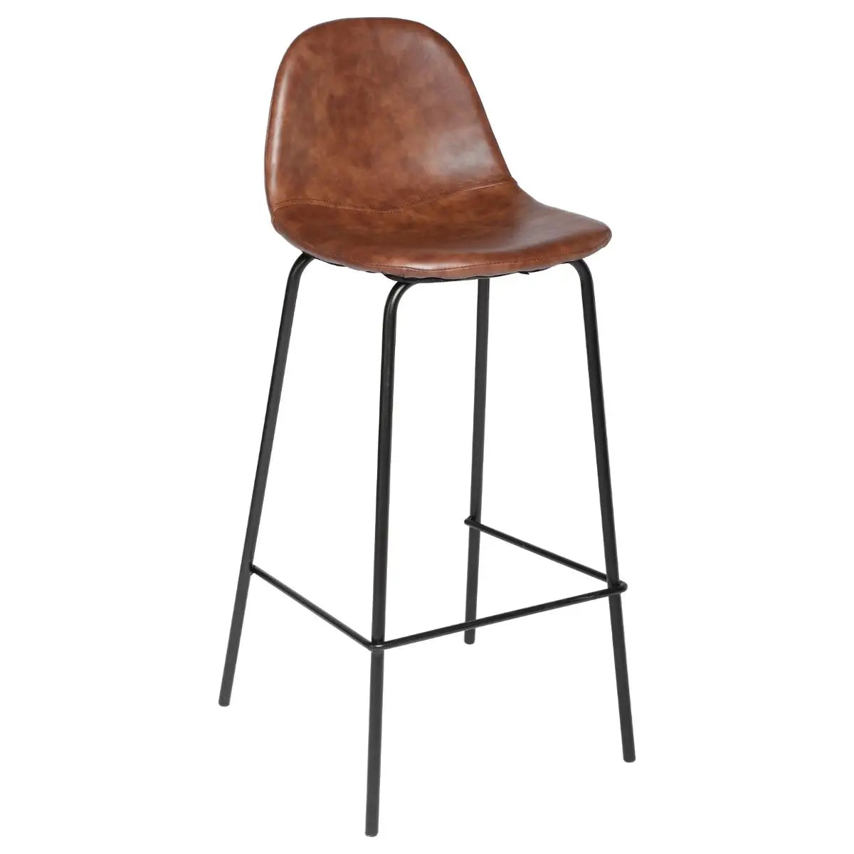 Bar stool Valdi, Brown