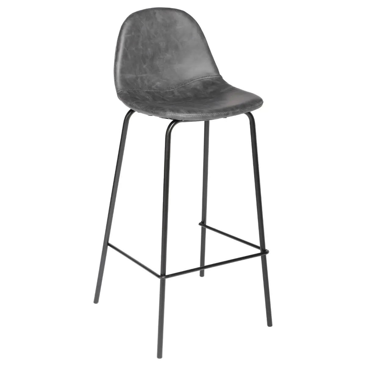 Bar stool Valdi, Gray