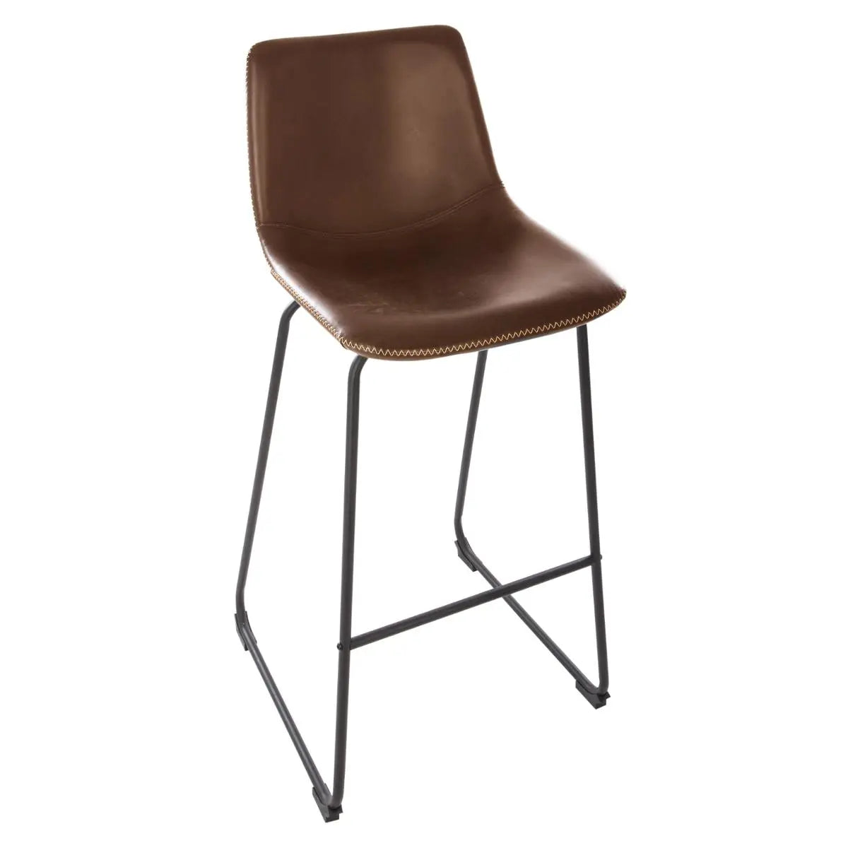 Bar stool Lois, Brown