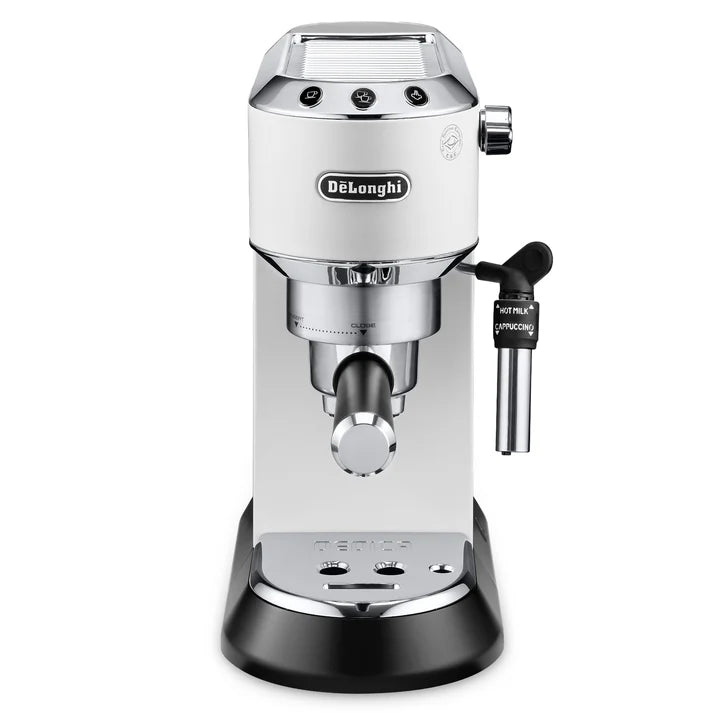 Кафемашина Delonghi Dedica EC685.W, 1 L, 1300 W, 15 бара, Бял