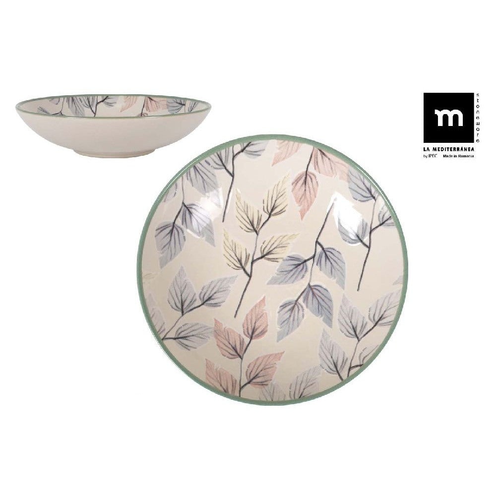 Deep plate LA MEDITERRANEA Tador, 21 cm, porcelain