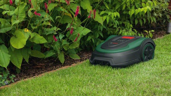 Bosch robotic lawnmower, Indego S+ 500, 18 V, 500 m2, Green/Black