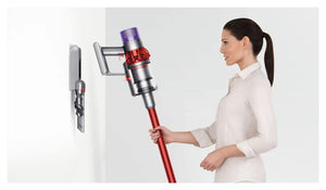 Vertical vacuum cleaner Dyson V10 Origin 39446401, 525W, 0.76 l, Autonomy up to 60 min, Grey/Red