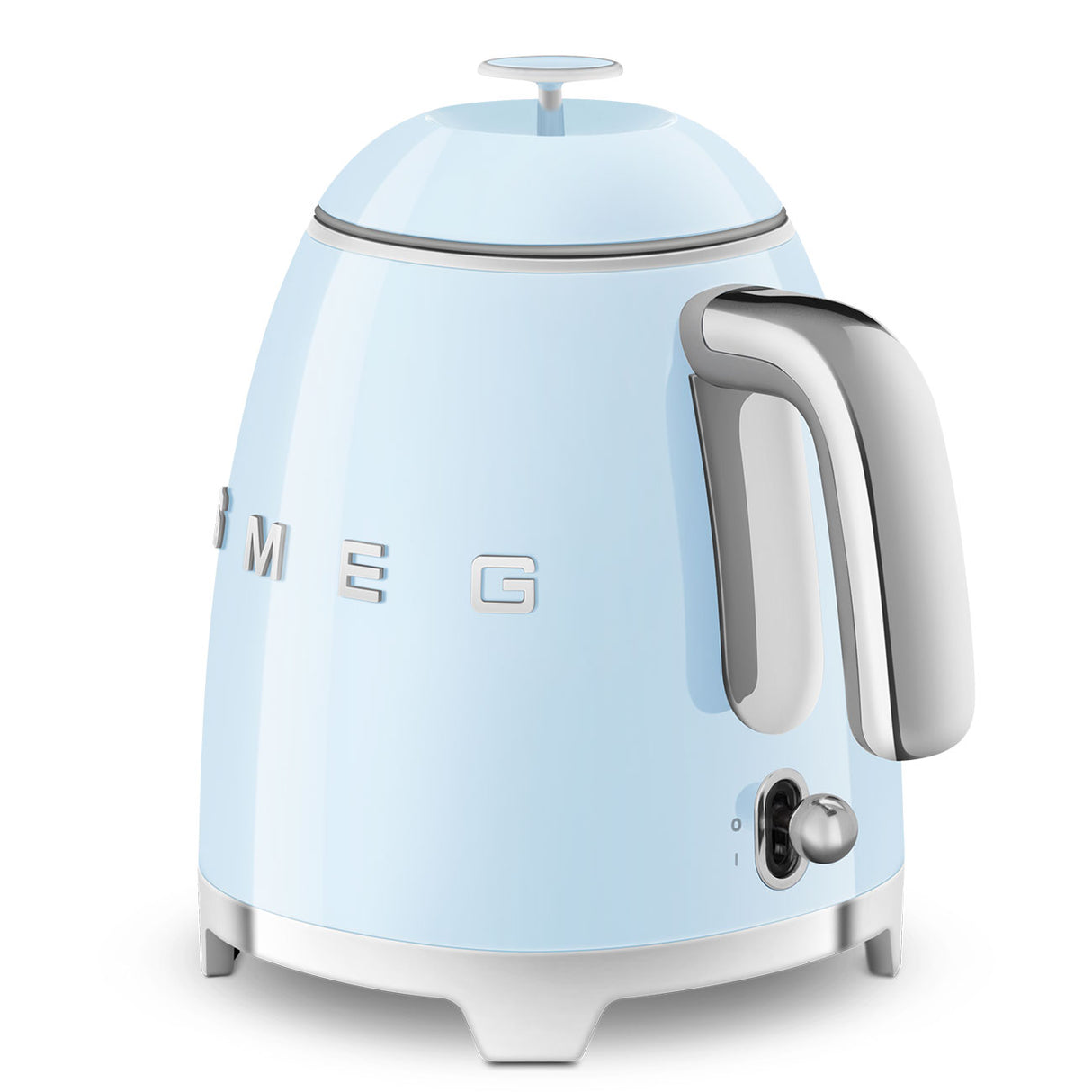 Mini electric kettle SMEG KLF05PBEU, 50's Style, 1400 W, 800 ml, /Pastel blue