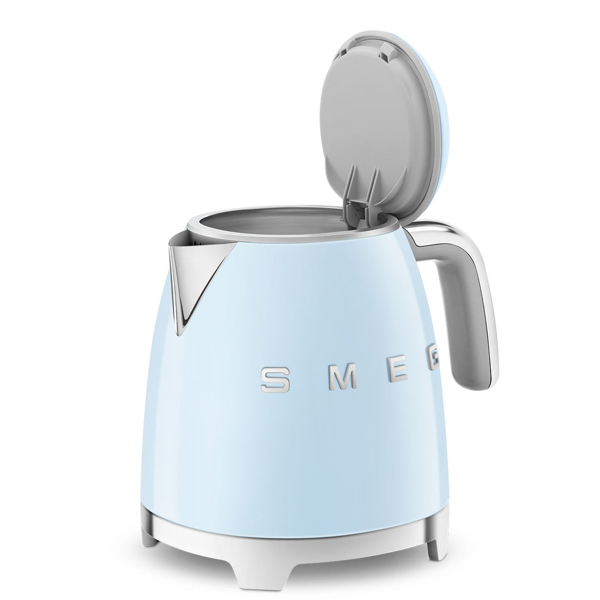 Мини електрическа кана SMEG KLF05PBEU, 50's Style, 1400 W, 800 мл, /Пастелно син