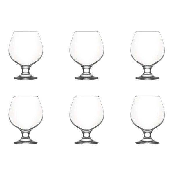 Set of cognac glasses LAV Misket, 390 ml, 6 pcs