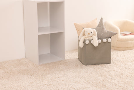 Кутия за съхранение atmosphera Pompom, Сив, 29x29 cm