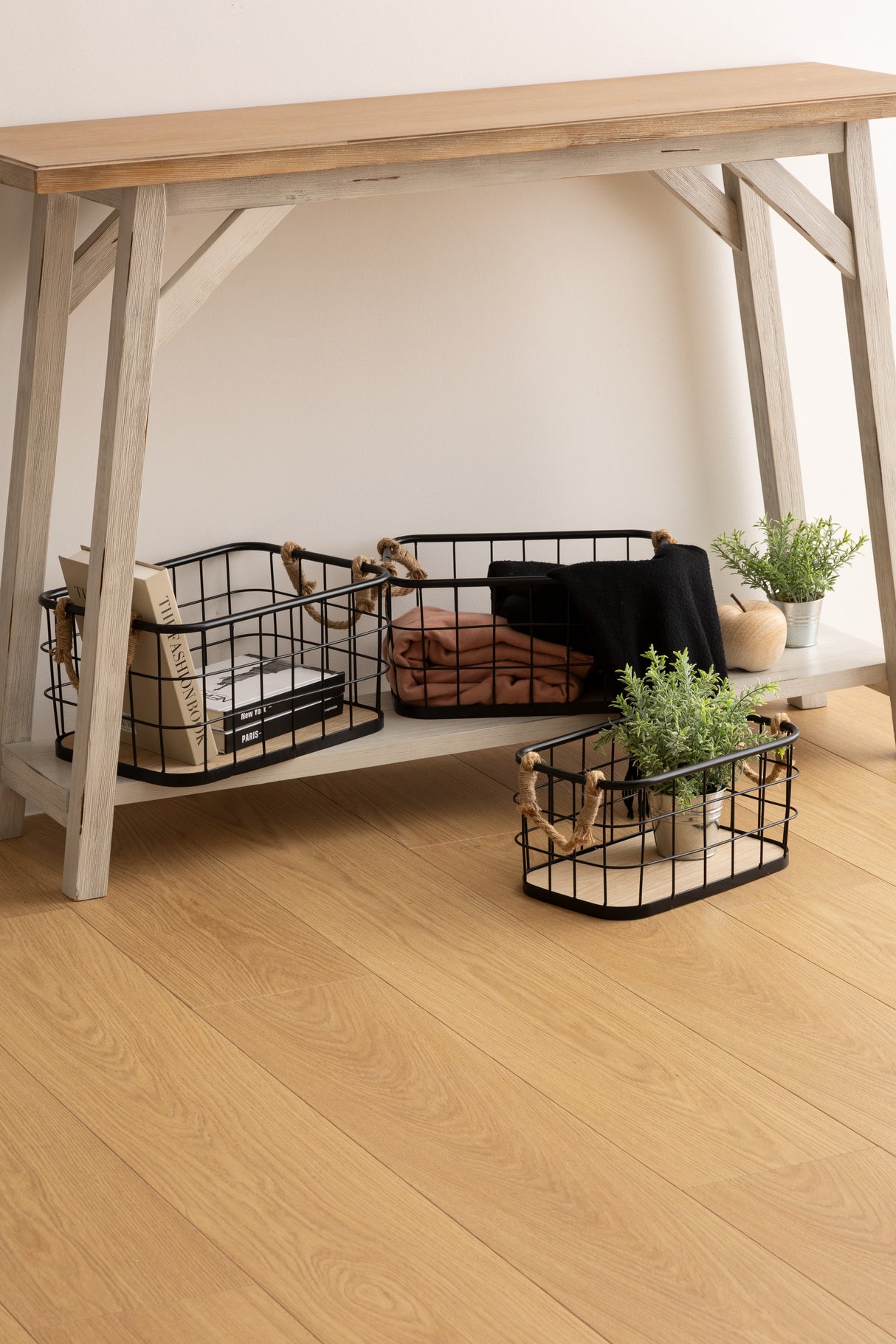 Сет кошници за съхранение atmosphera Austin, 3бр, Метал