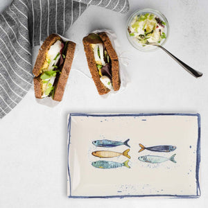 Плато LA MEDITERRANEA Peixe, 30x15 cm, порцелан