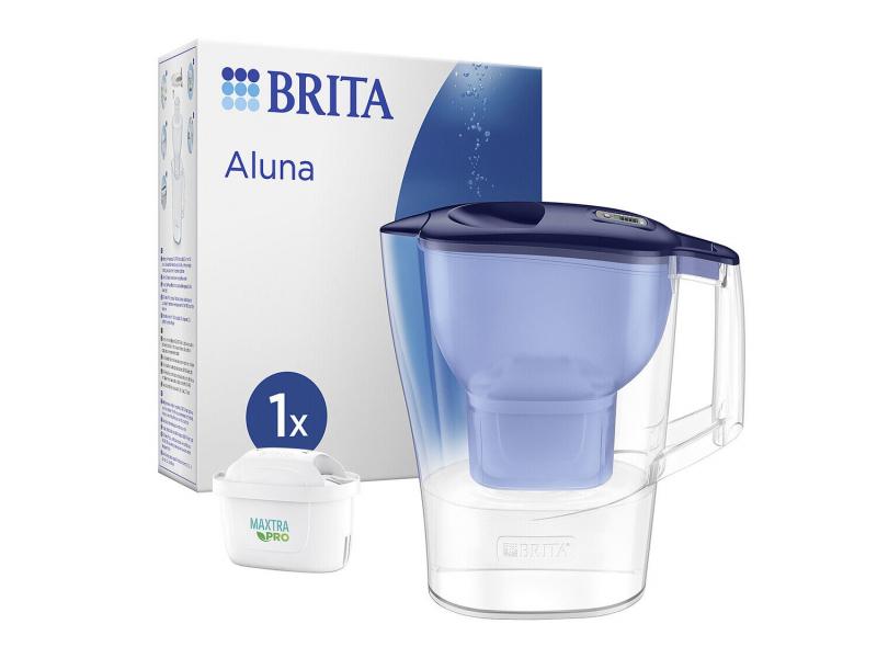 Филтърна кана Brita Aluna + филтър Maxtra Pro, 2,4 L, Син