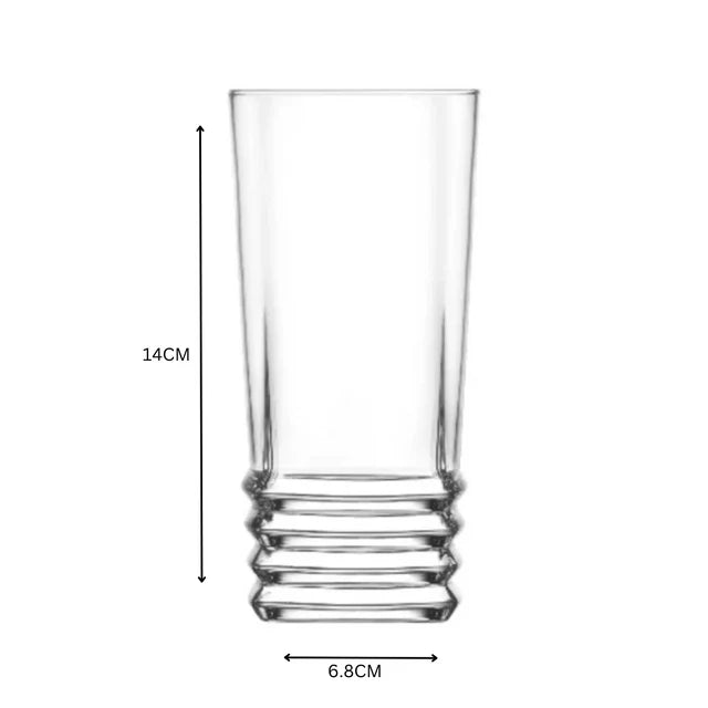 Set of LAV Elegan cocktail glasses, 335 ml, 6 pcs