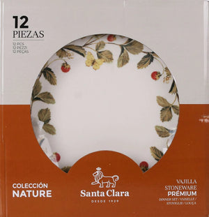 Сервиз за хранене Santa Clara Aranjuez, 12 части, порцелан