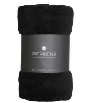 Завивка Аtmosphera, Черен, 130 x180 см