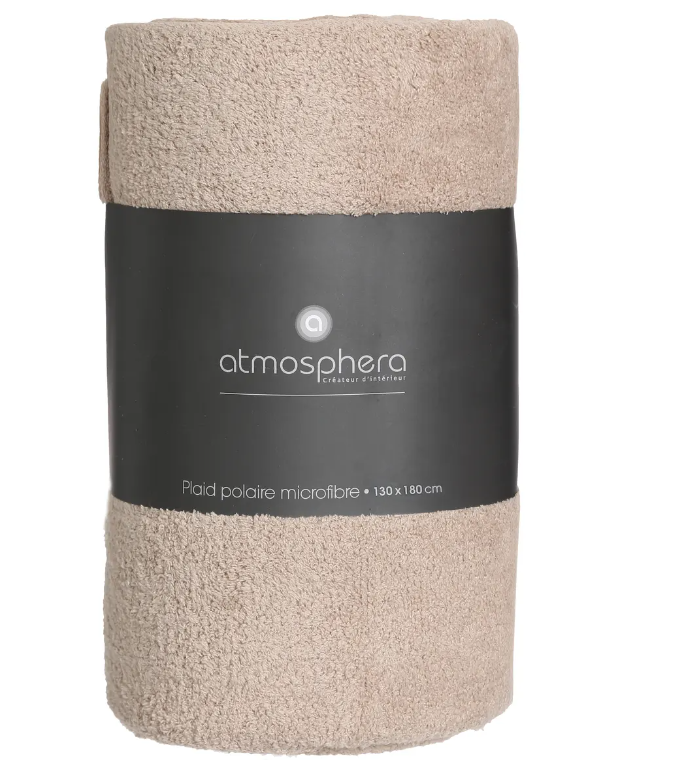 Завивка Аtmosphera, Бежов, 130x180 см