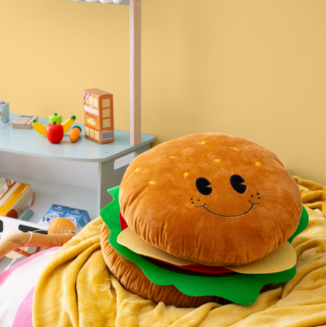 Детска плюшена играчка atmosphera Burger, Отделни части, 33 cm