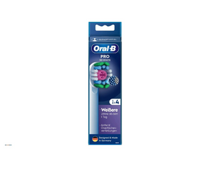 Electric toothbrush tip Oral-B 3D White Pro, 4 pcs