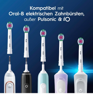 Electric toothbrush tip Oral-B 3D White Pro, 4 pcs