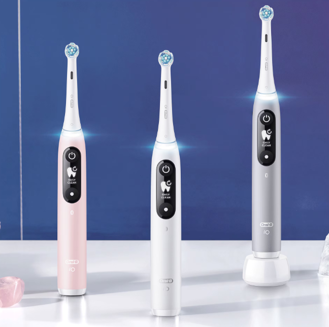 Електрическа четка за зъби Oral-B iO6, Розов